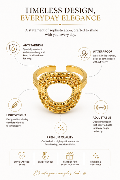 Regal Layer Ring