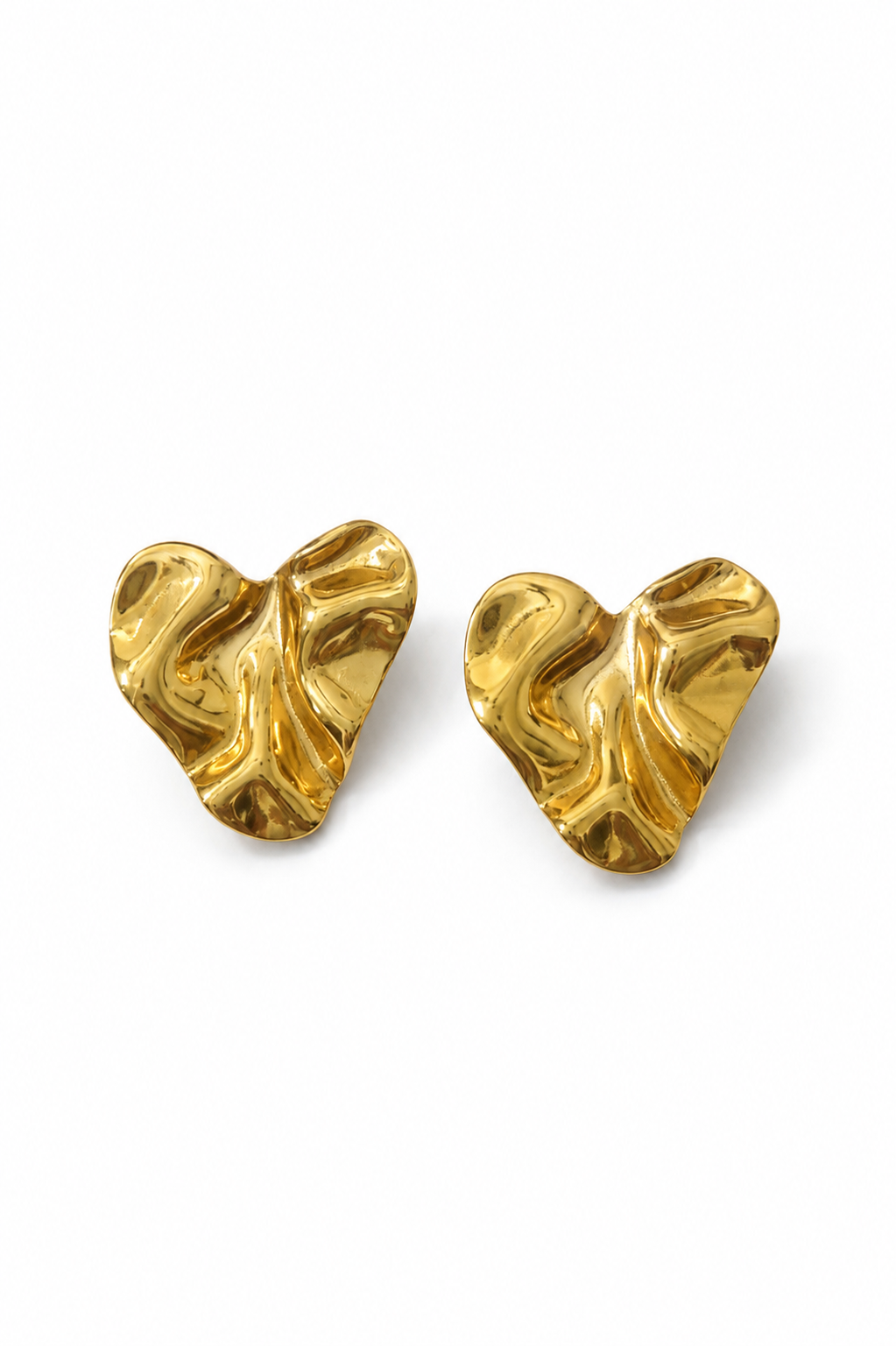 Élan Sculpted Heart Earrings