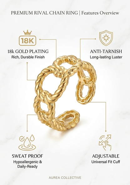 Evara Rope Ring