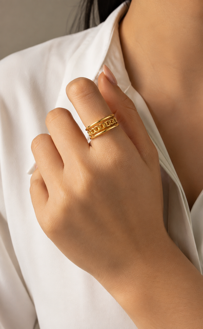 Luxe Chain Ring